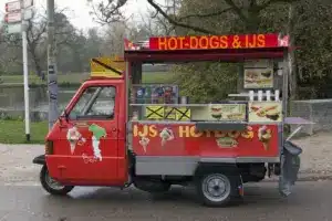 Red Hot Dog Truck